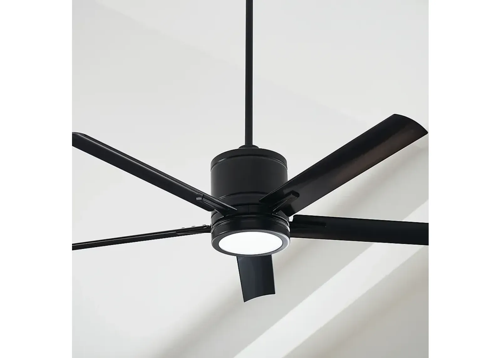 52" Hinkley Vail Matte Black Smart LED Outdoor Ceiling Fan