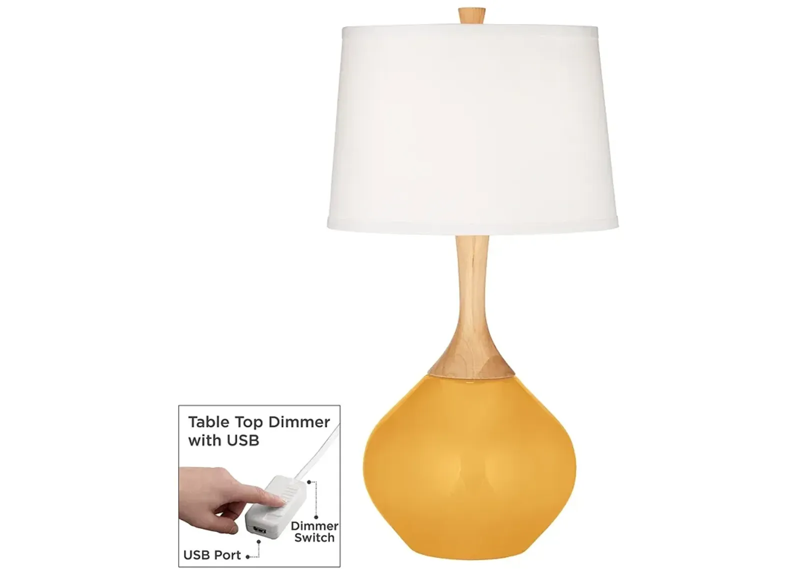 Marigold Wexler Table Lamp with Dimmer