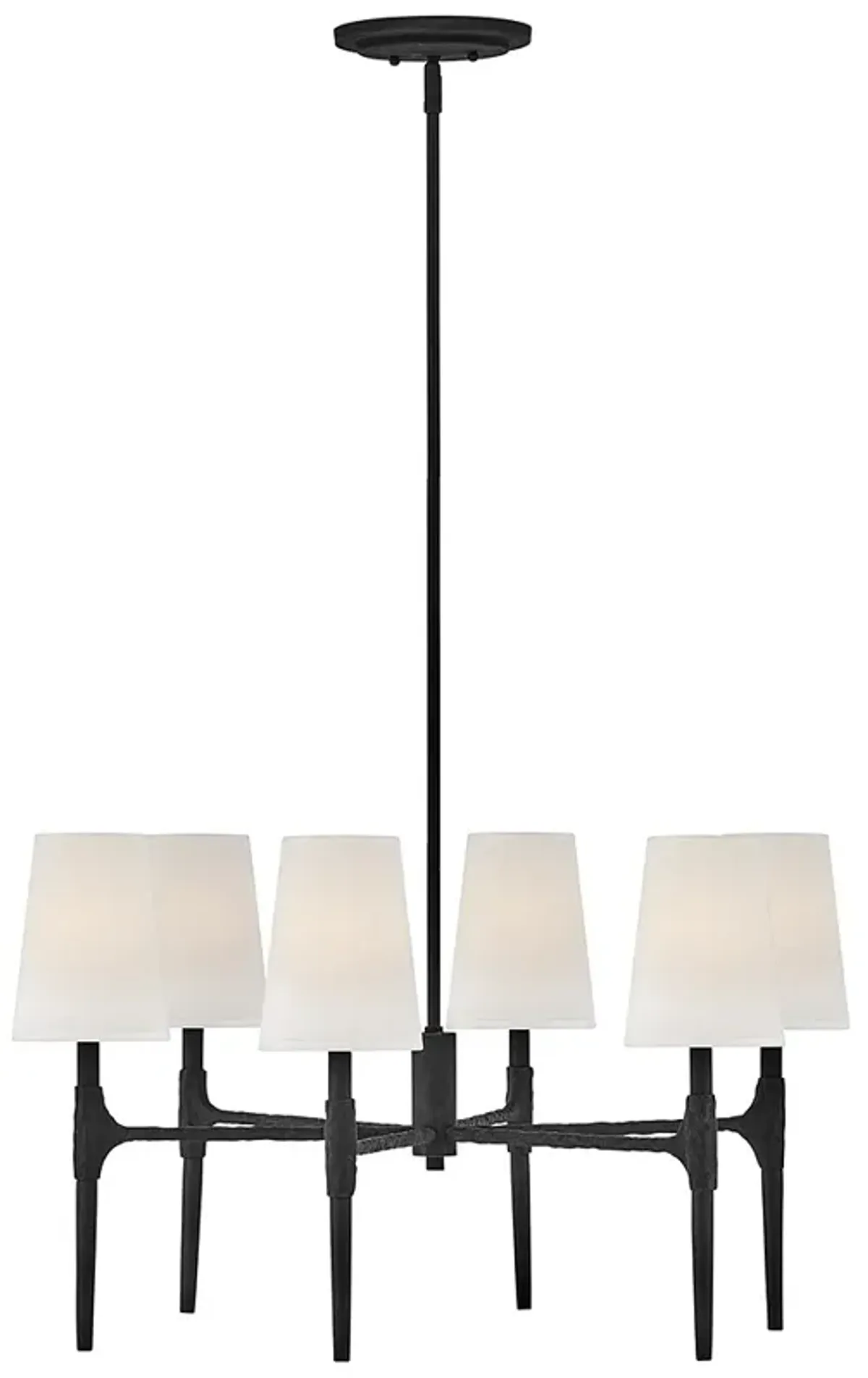 Beaumont 28" Wide Black Chandelier by Hinkley Lighting