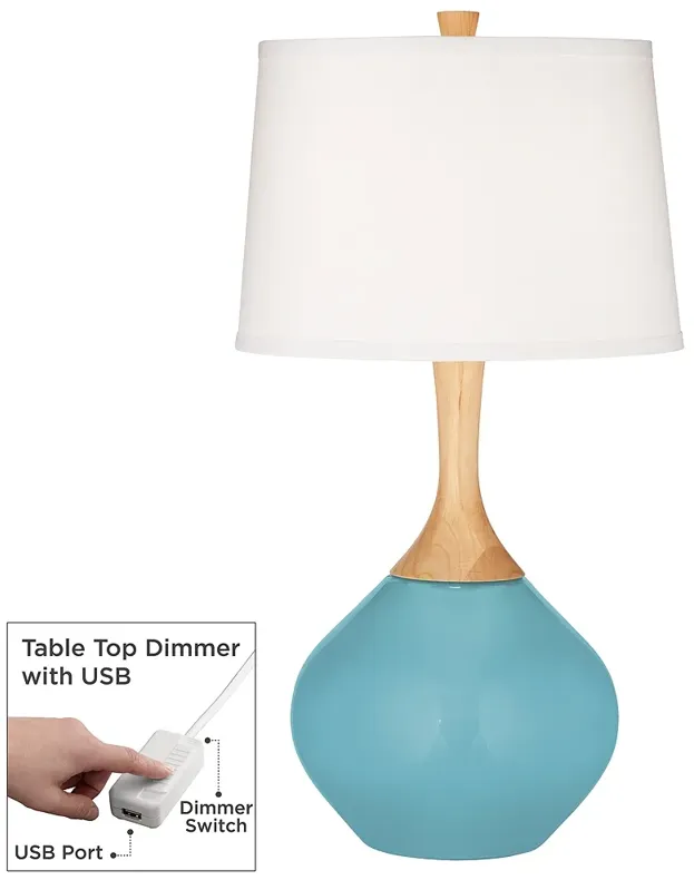 Nautilus Wexler Table Lamp with Dimmer