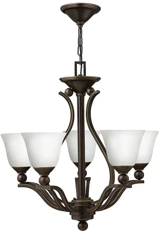 Bolla 24" Wide Bronze Chandelier by Hinkley Lighting