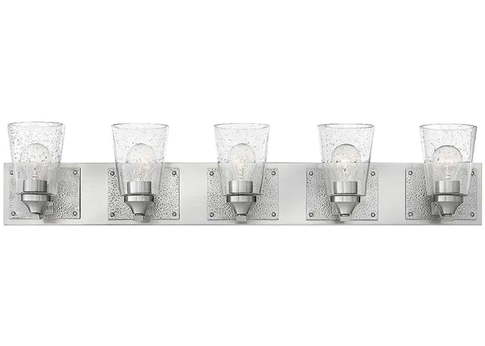 Hinkley Jackson 38 1/4"W Brushed Nickel 5-Light Bath Light