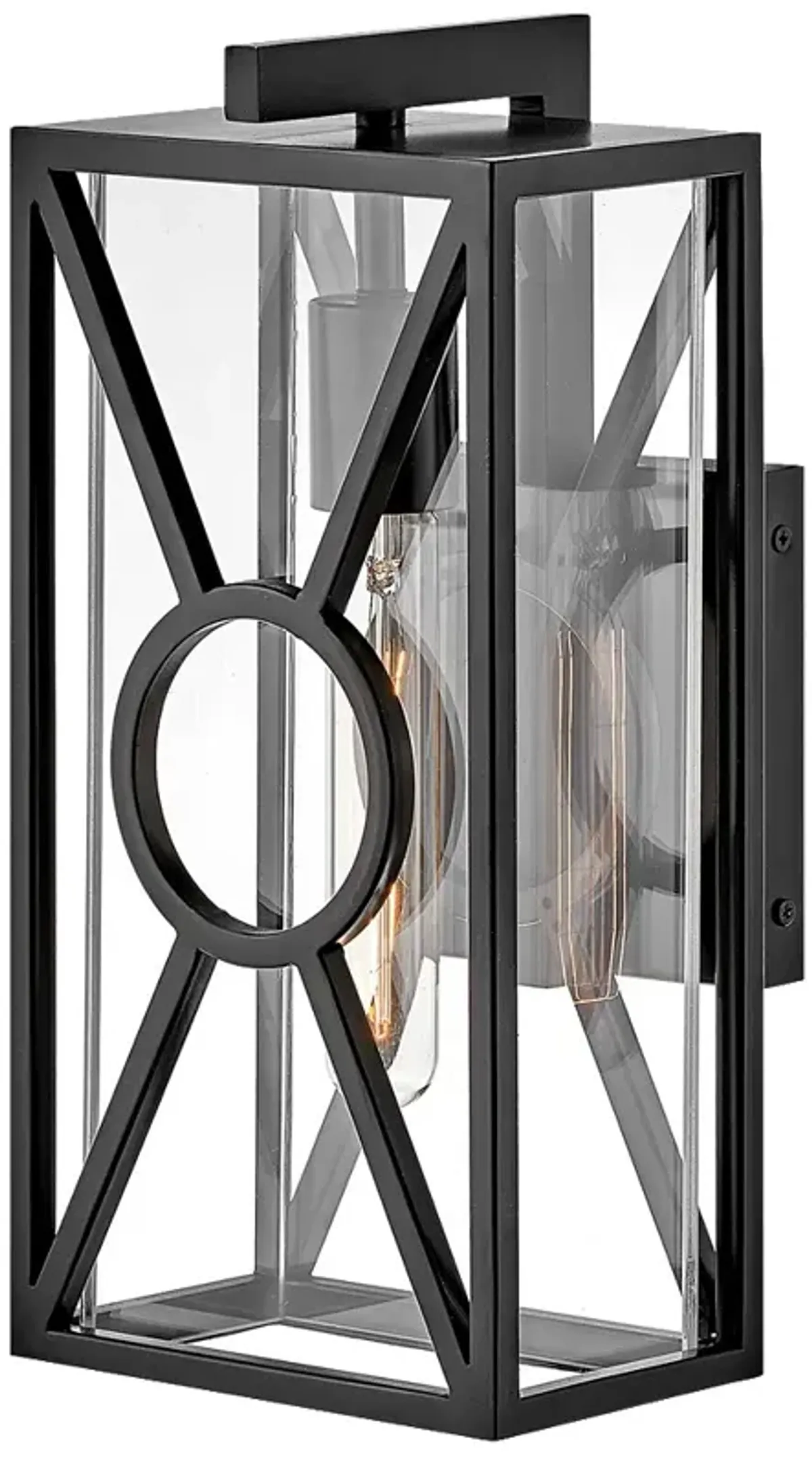 Hinkley Brixton 14" High Black Outdoor Wall Light