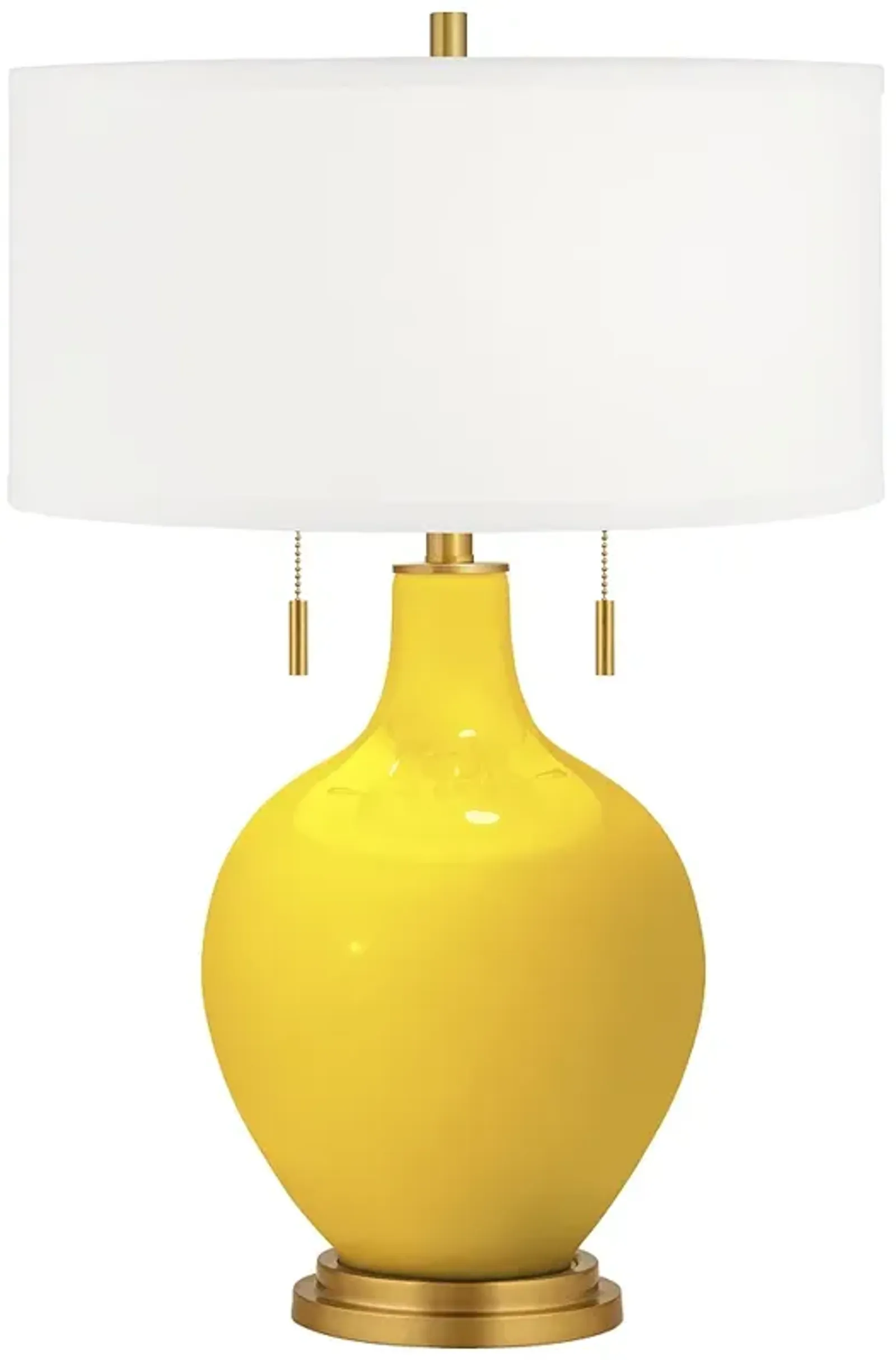 Citrus Toby Brass Accents Table Lamp