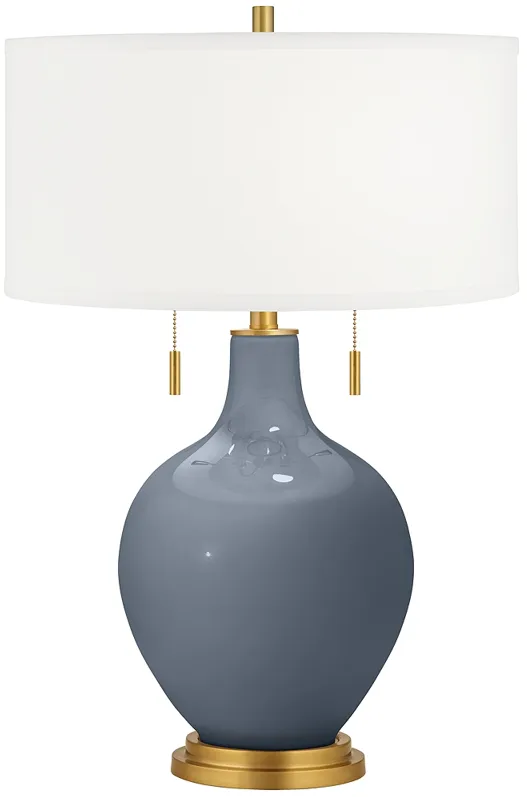 Granite Peak Toby Brass Accents Table Lamp