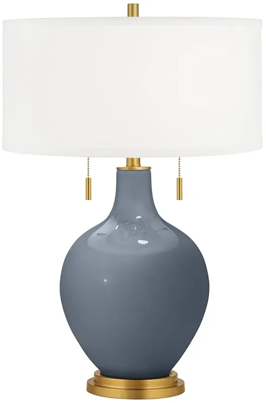 Granite Peak Toby Brass Accents Table Lamp