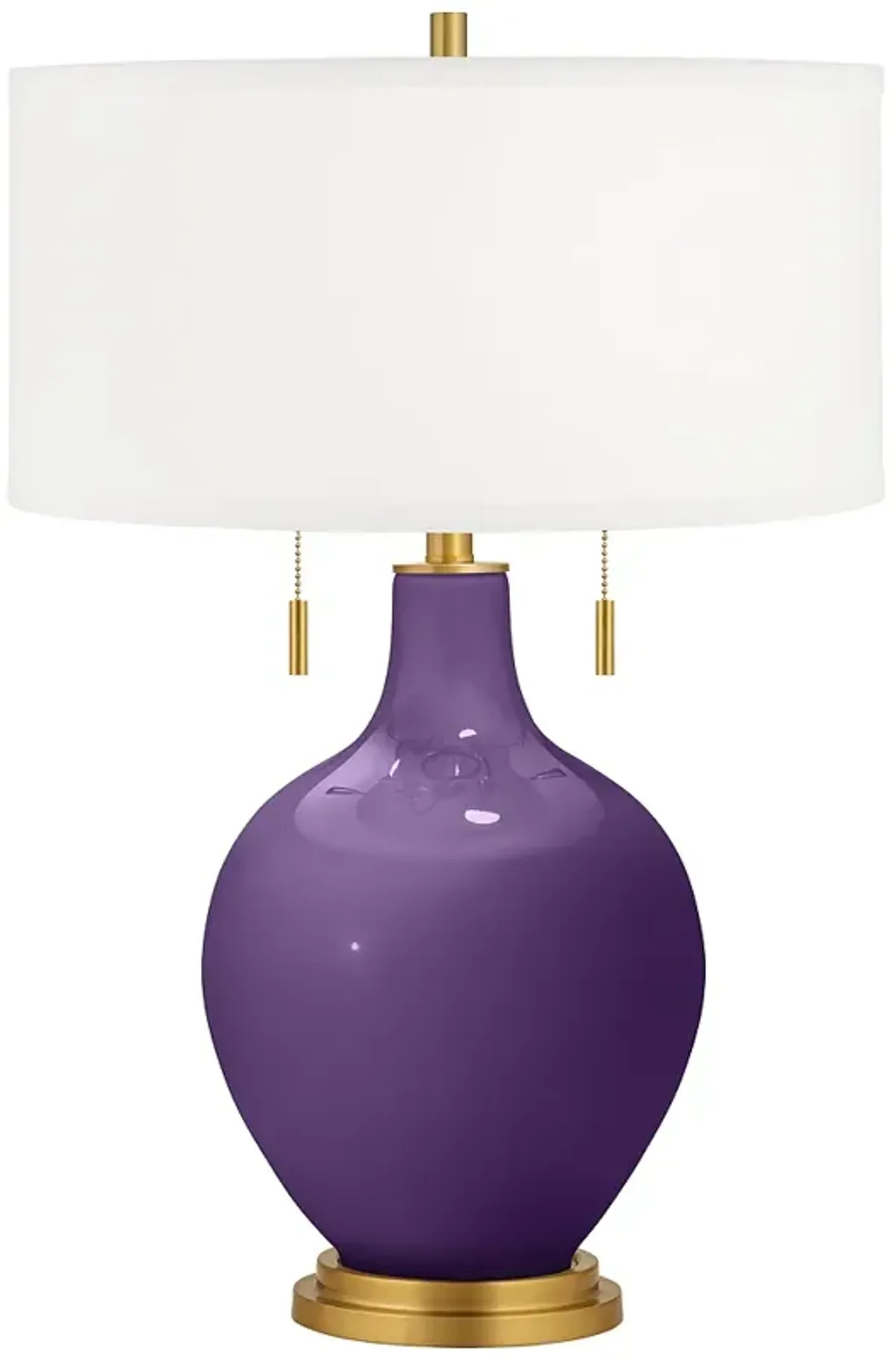 Acai Toby Brass Accents Table Lamp