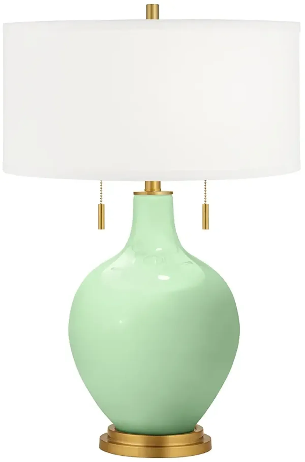 Flower Stem Toby Brass Accents Table Lamp