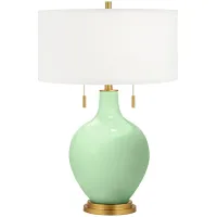 Flower Stem Toby Brass Accents Table Lamp