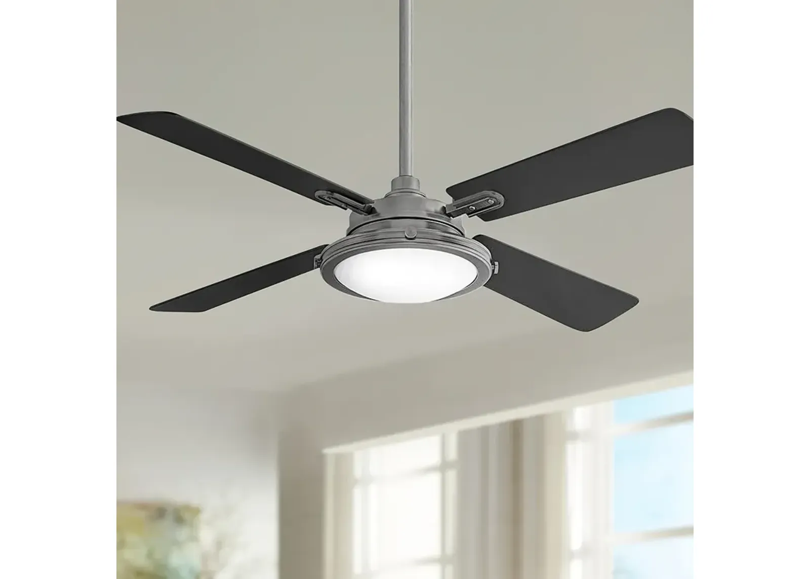 54" Hinkley Collier Pewter LED Indoor Smart Ceiling Fan