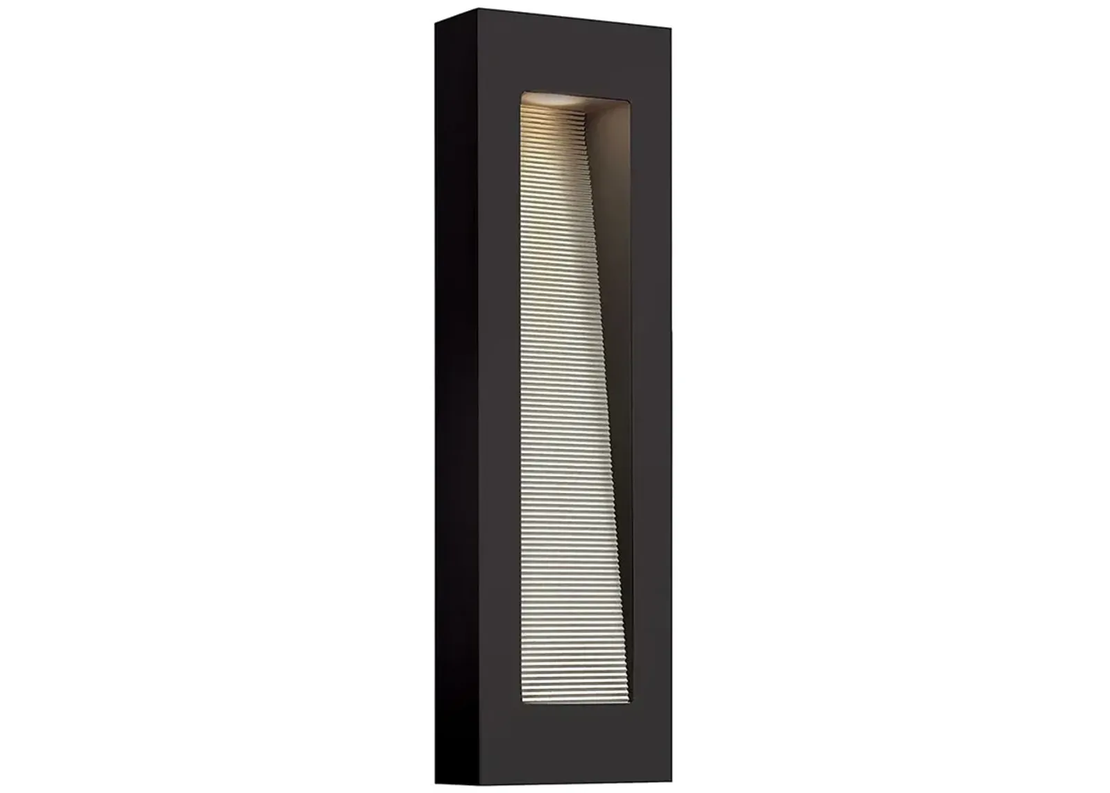 Hinkley 24"H Satin Black Integrated LED Outdoor Wall Light