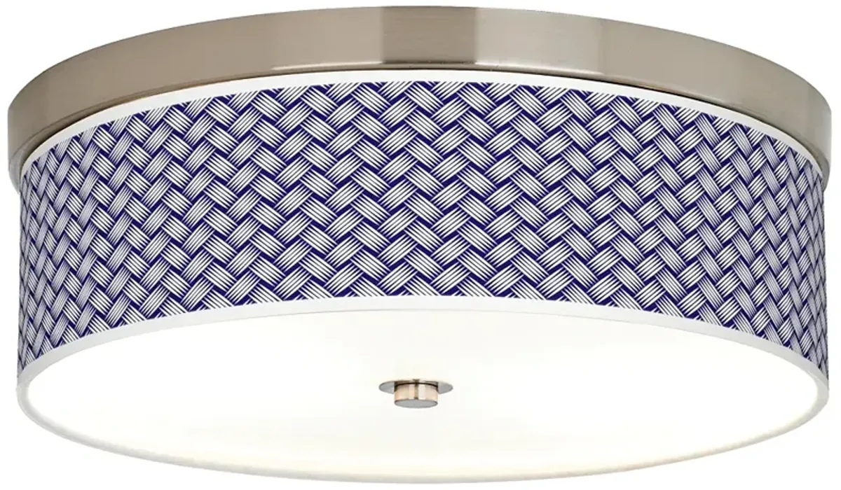 Color Weave Giclee Energy Efficient Ceiling Light