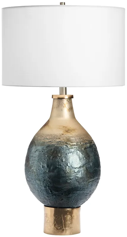 Crestview Collection Athena 32 1/2" High Modern Glass Table Lamp