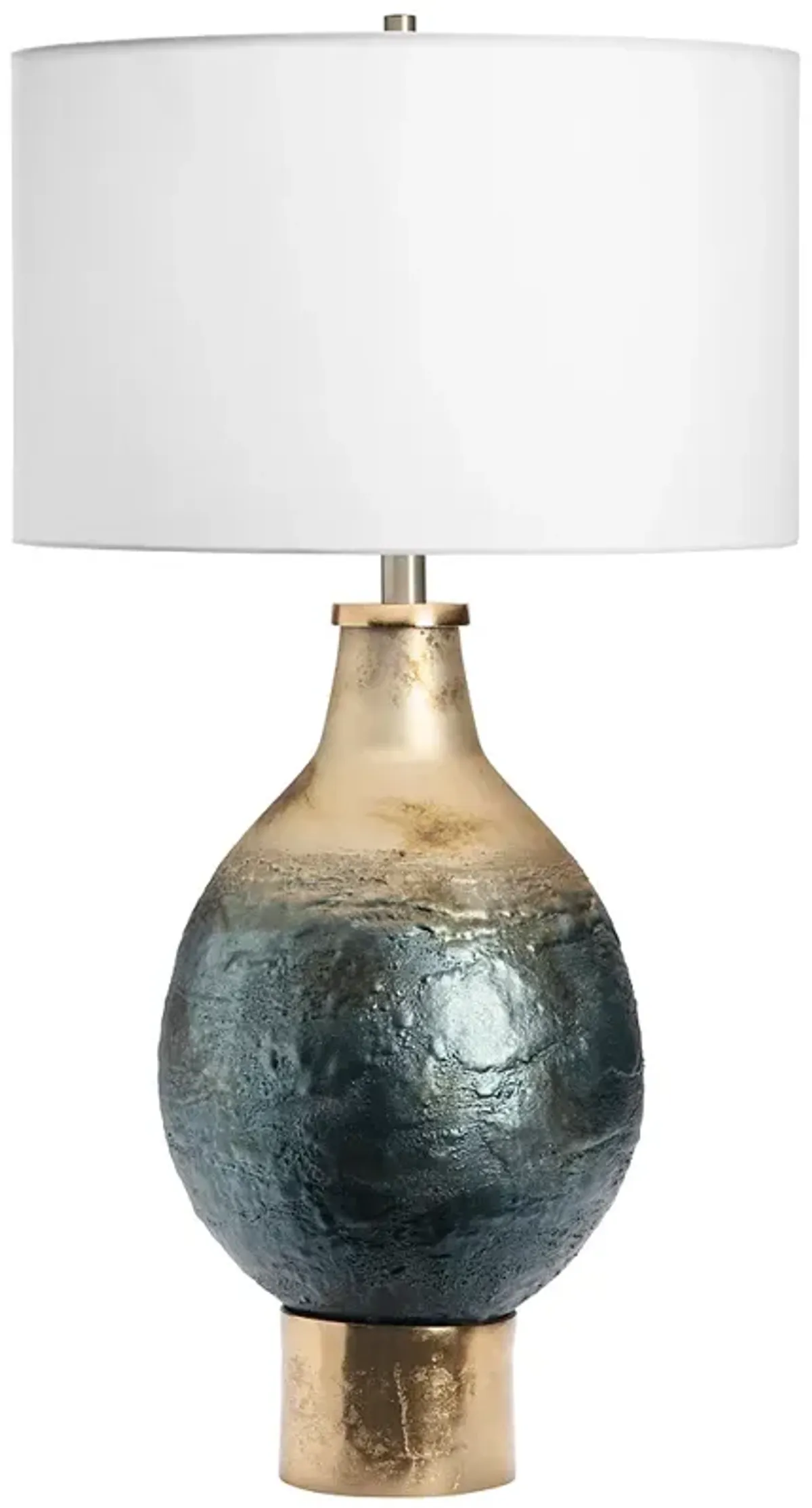 Crestview Collection Beverly Blue Ombre Vase Table Lamp