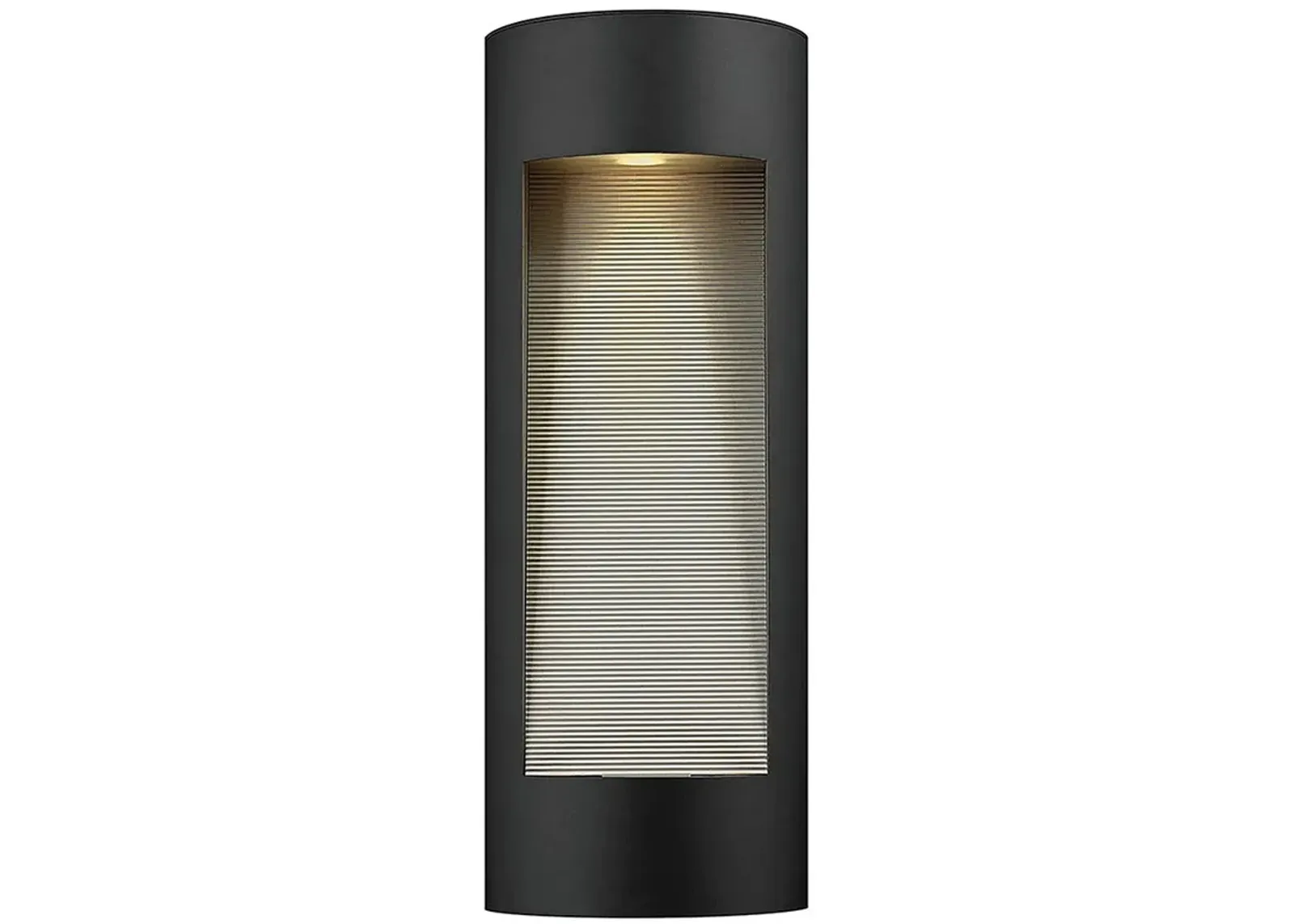 Luna 24"H Satin Black ADA Integrated LED Outdoor Wall Light