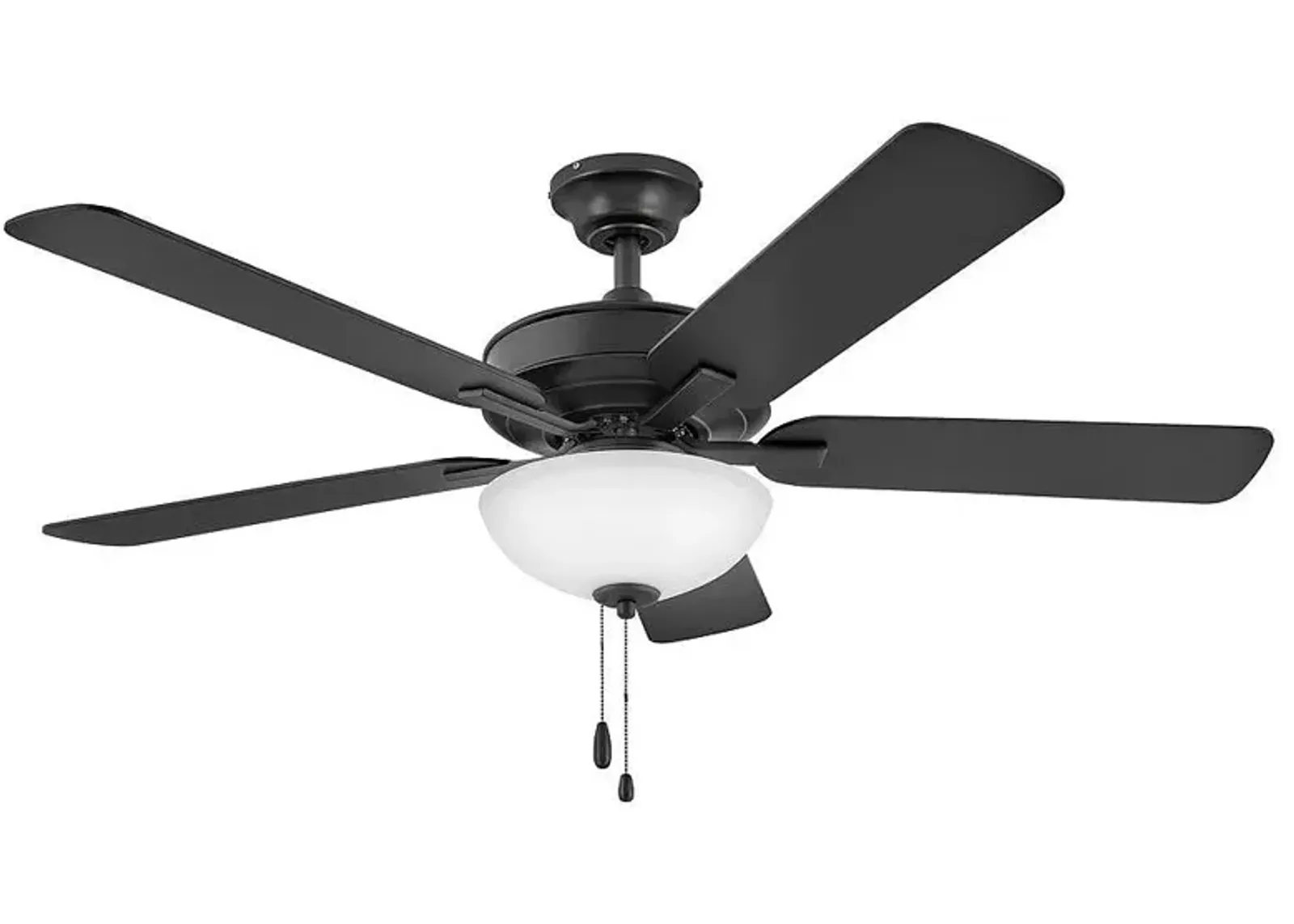 52" Hinkley Metro Illuminated LED Pull Chain Ceiling Fan