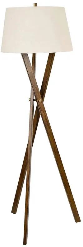 Crestview Collection Hendrix Tripod Metal Floor Lamp