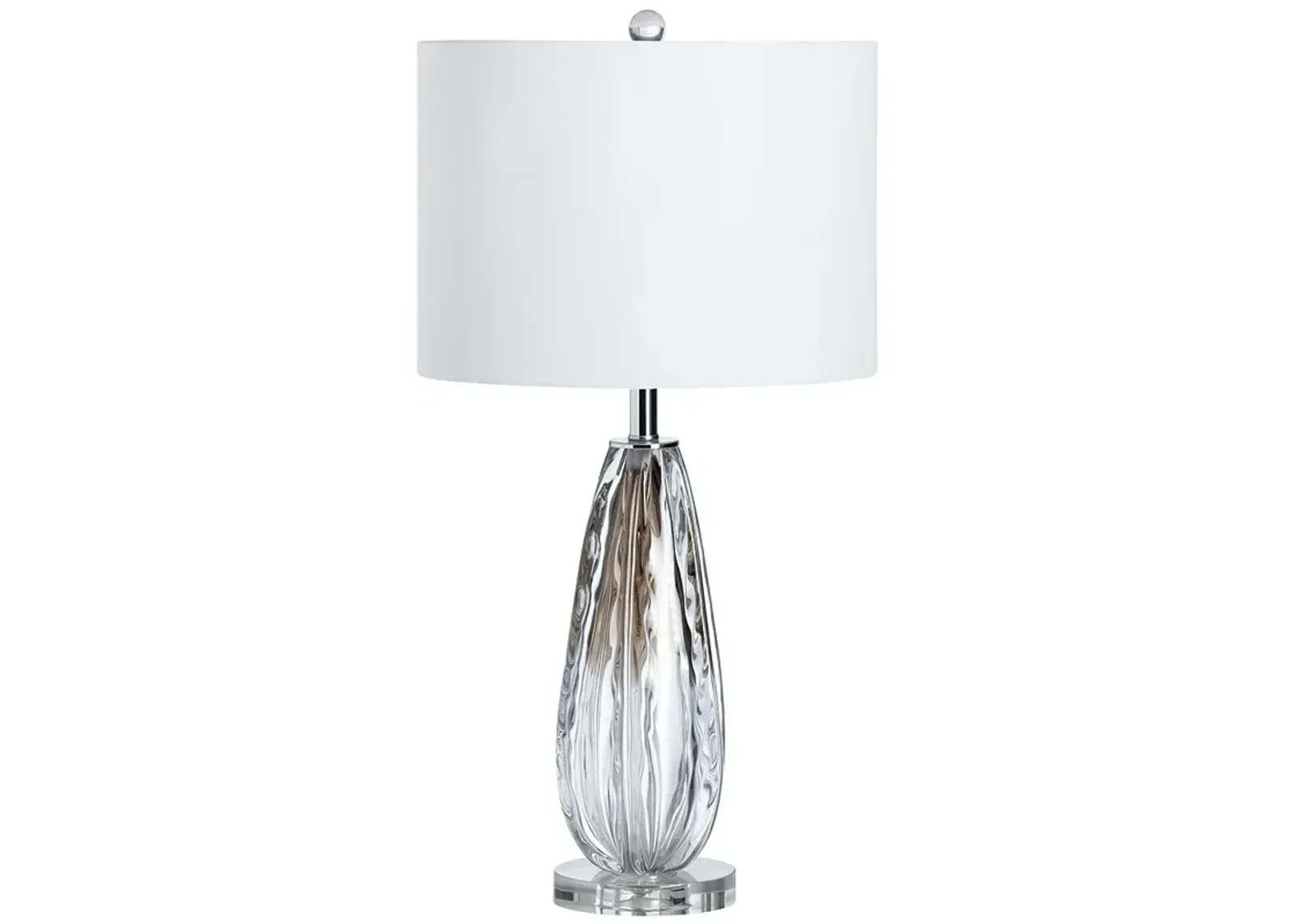 Crestview Collection Bellamy Artisinal Double Blown Glass Lamp