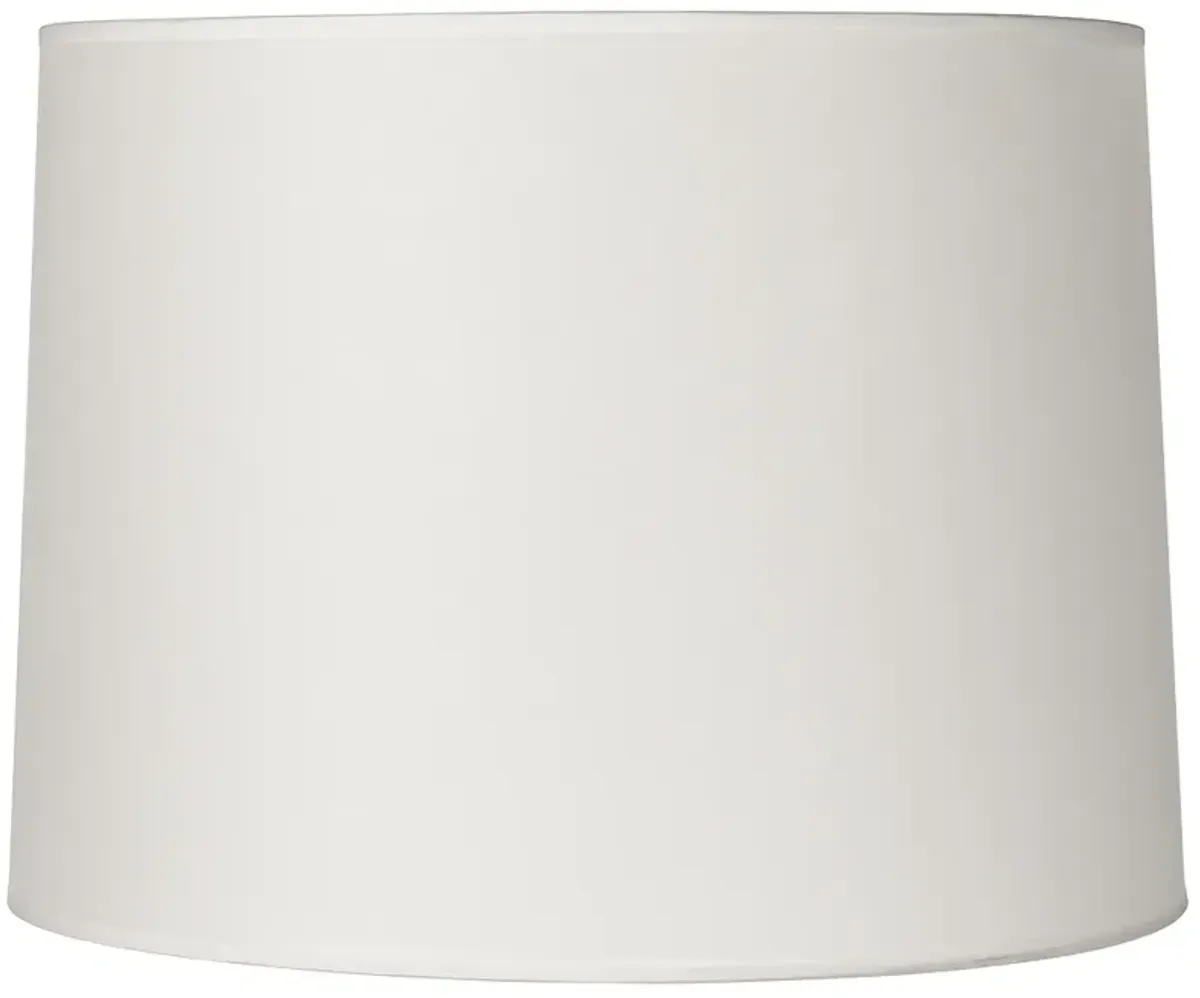 Springcrest Reba Hardback White Drum Lamp Shade 13x14x10 (Spider)