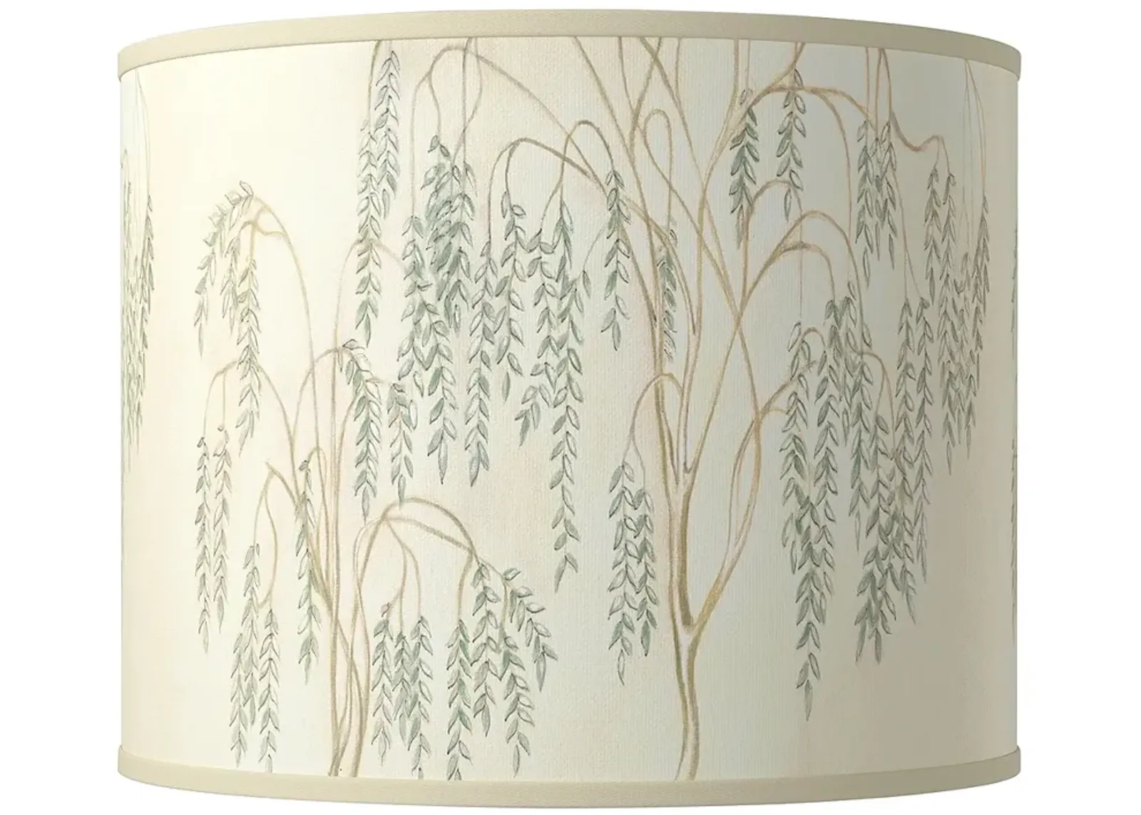 Weeping Willow Giclee Round Drum Lamp Shade 14x14x11 (Spider)