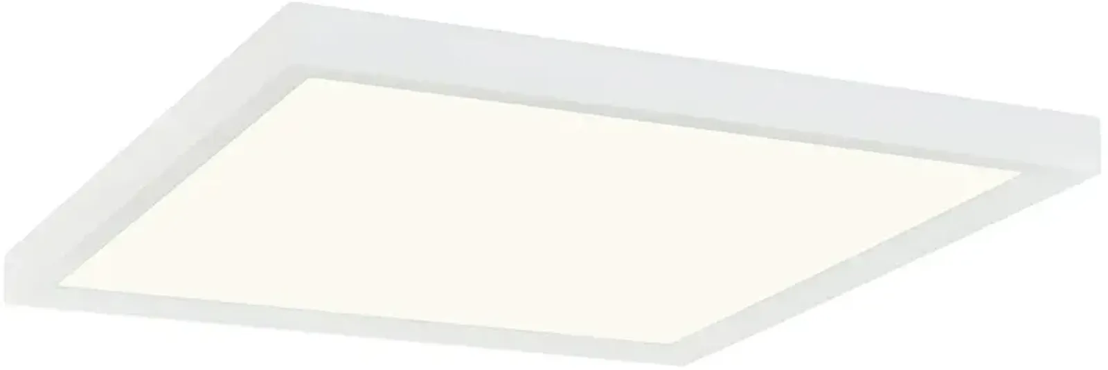 Quoizel Outskirts 15" Wide White Lustre LED Ceiling Light