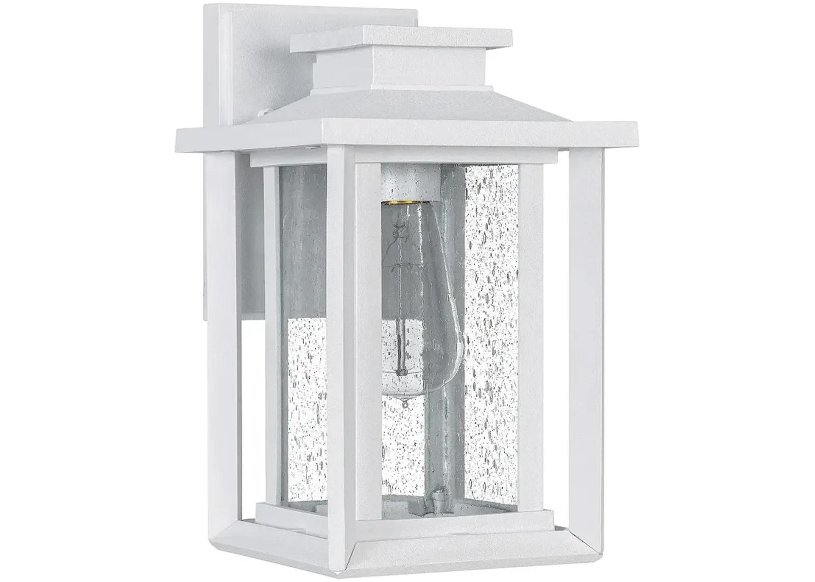 Quoizel Wakefield 11" High White Lustre Outdoor Wall Light