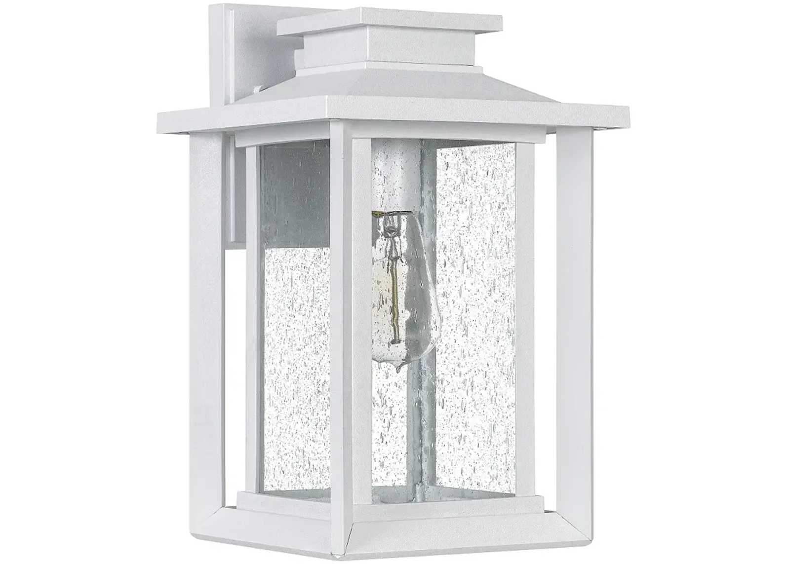 Quoizel Wakefield 14" High White Lustre Outdoor Wall Light