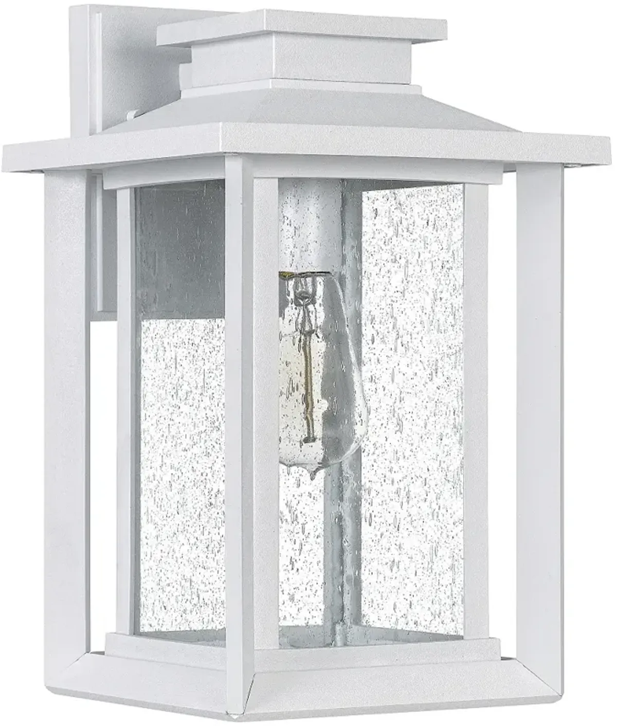 Quoizel Wakefield 14" High White Lustre Outdoor Wall Light