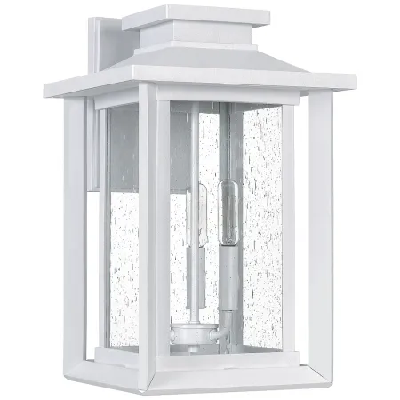 Quoizel Wakefield 17" High White Lustre Outdoor Wall Light