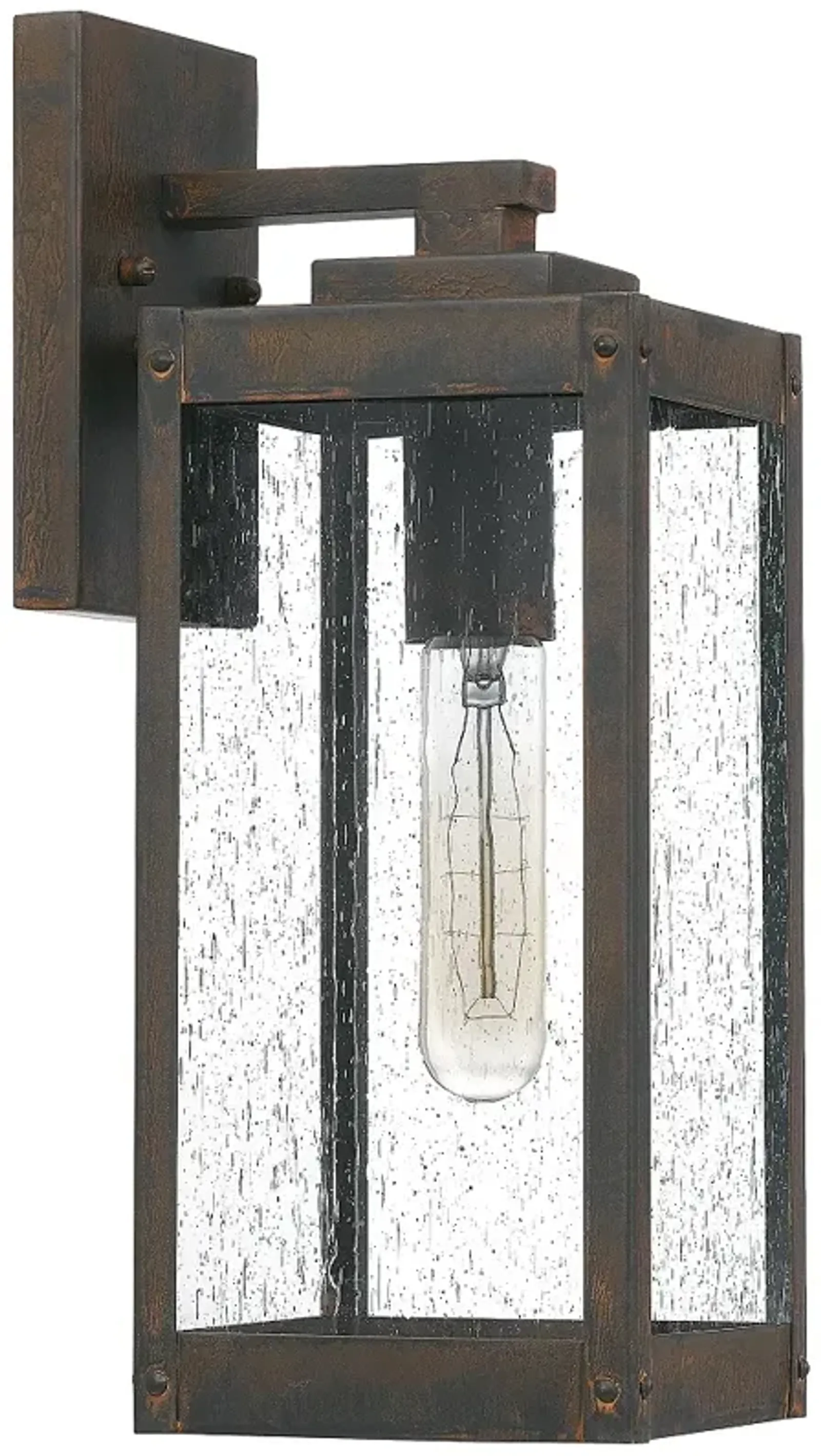 Westover 14 1/4" High Industrial Bronze Outdoor Wall Light