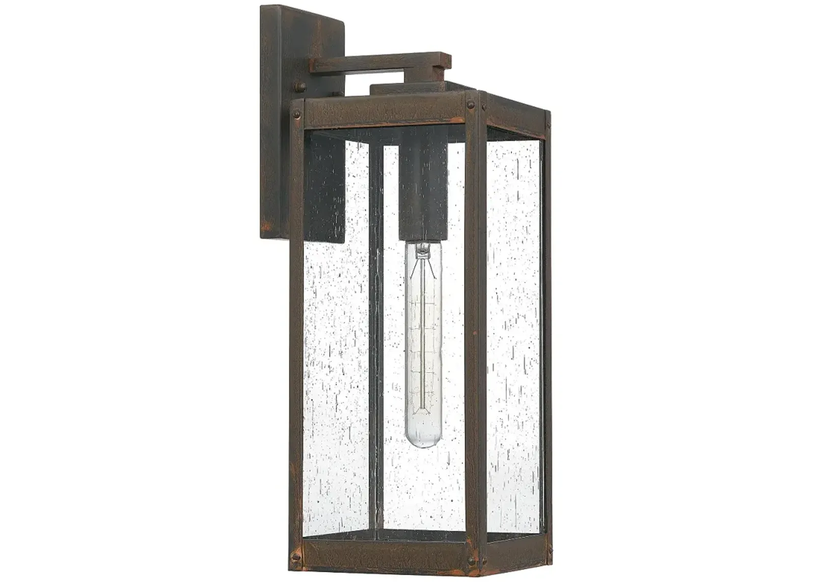 Quoizel Westover 17"H Industrial Bronze Outdoor Wall Light