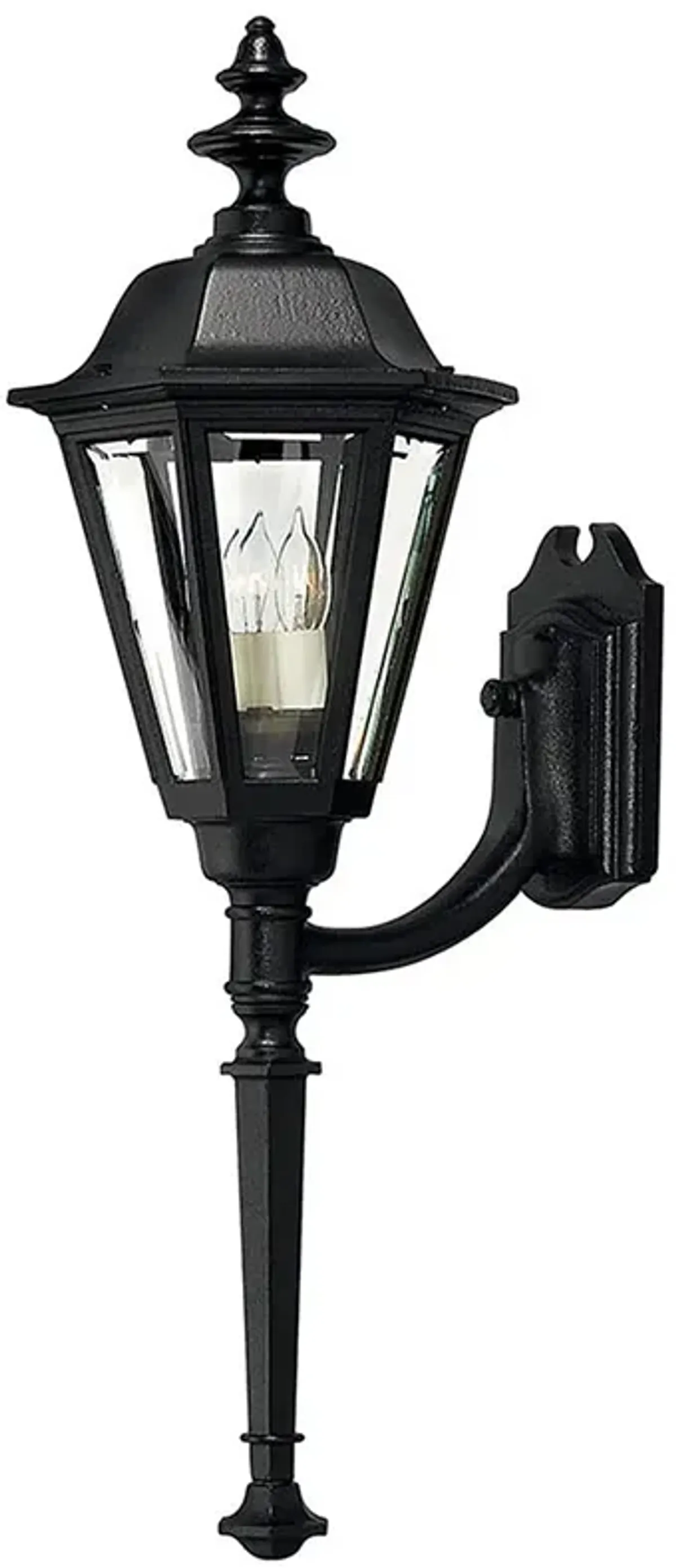 Manor House 31" High Black Outdoor Wall Light