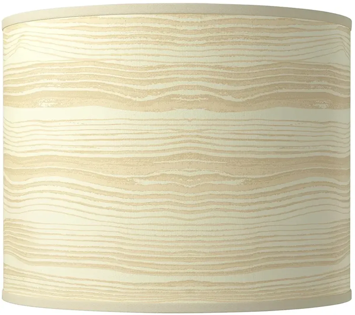 Birch Blonde Giclee Round Drum Lamp Shade 14x14x11 (Spider)