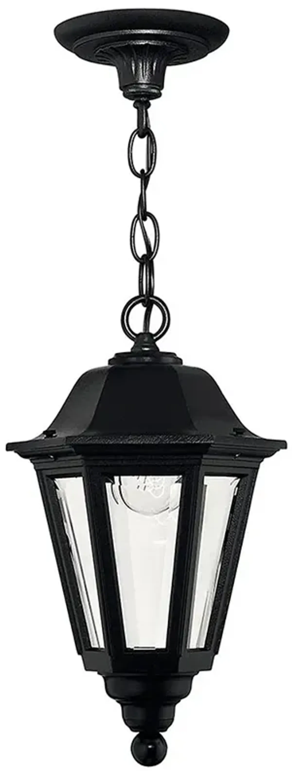 Hinkley Manor 15" High Black Outdoor Hanging Light