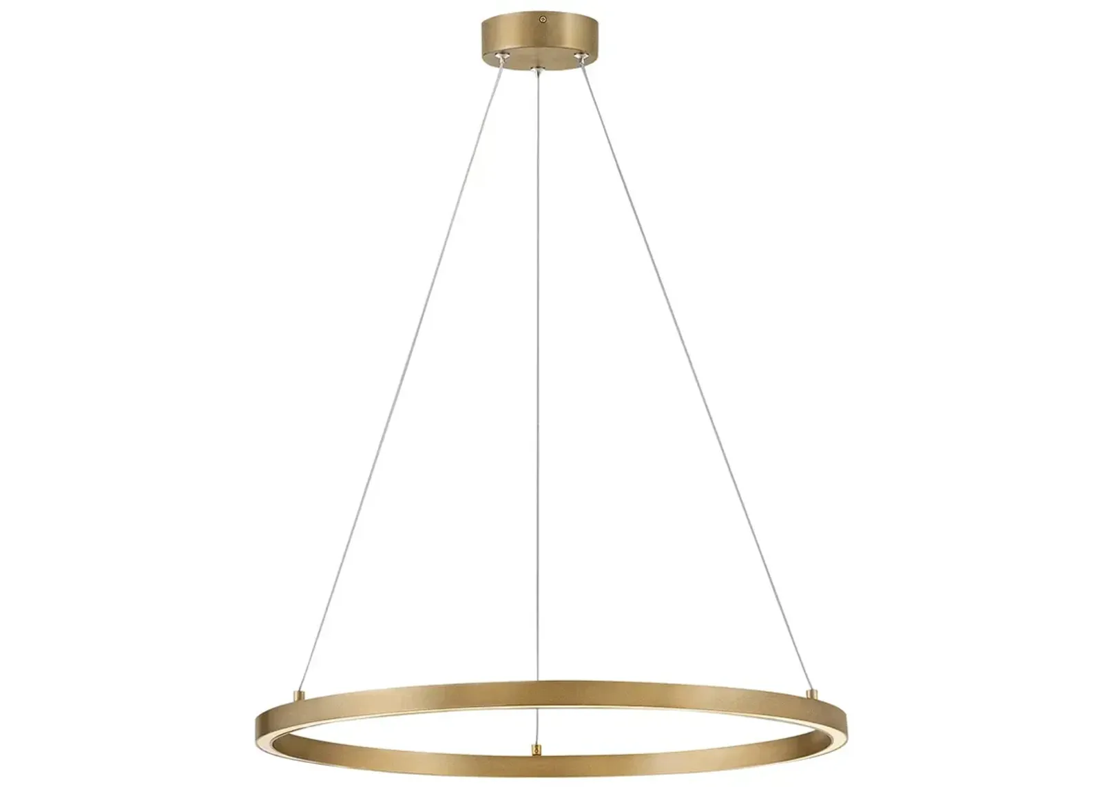 Lark Kenna Chandelier Medium Single Tier Lacquered Brass