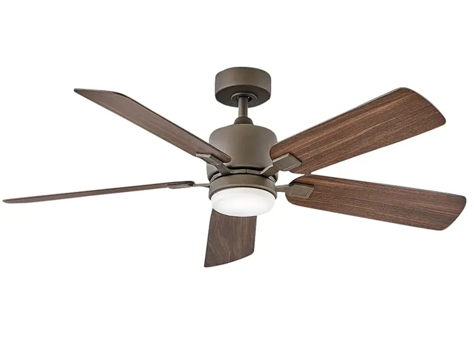 52" Hinkley Afton Matte Bronze Indoor LED Wall Control Ceiling Fan