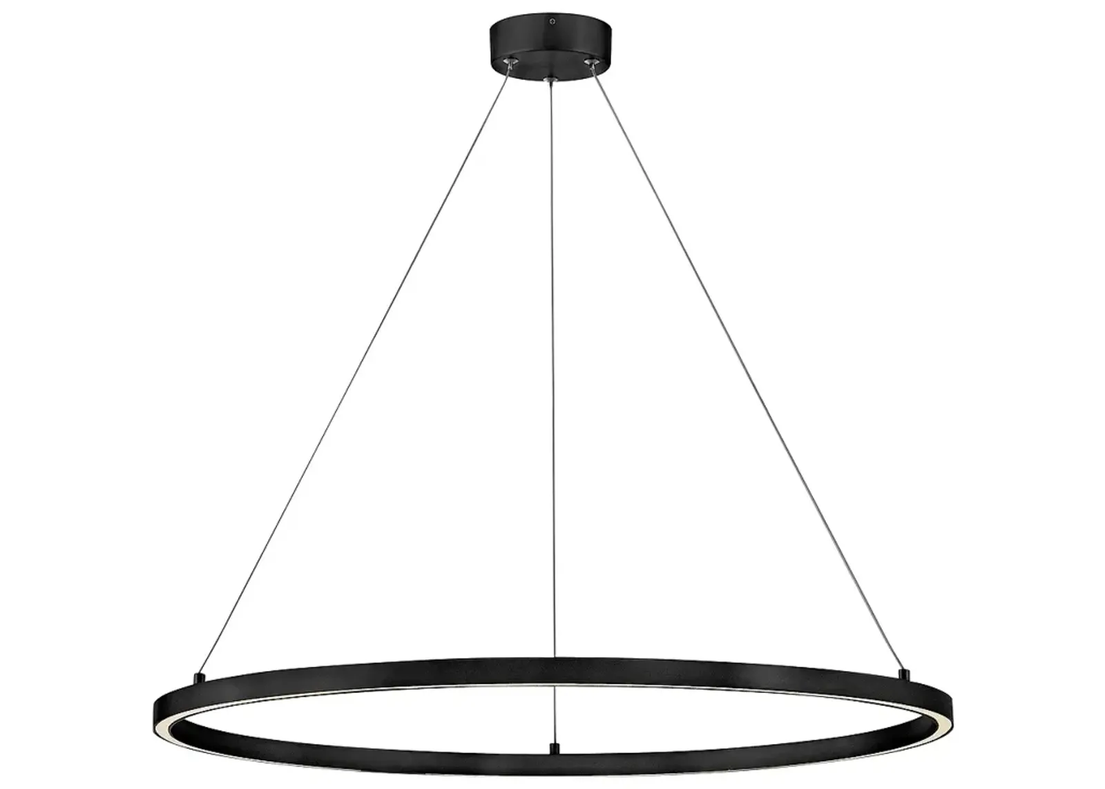 Lark Kenna Chandelier Large Single Tier Black