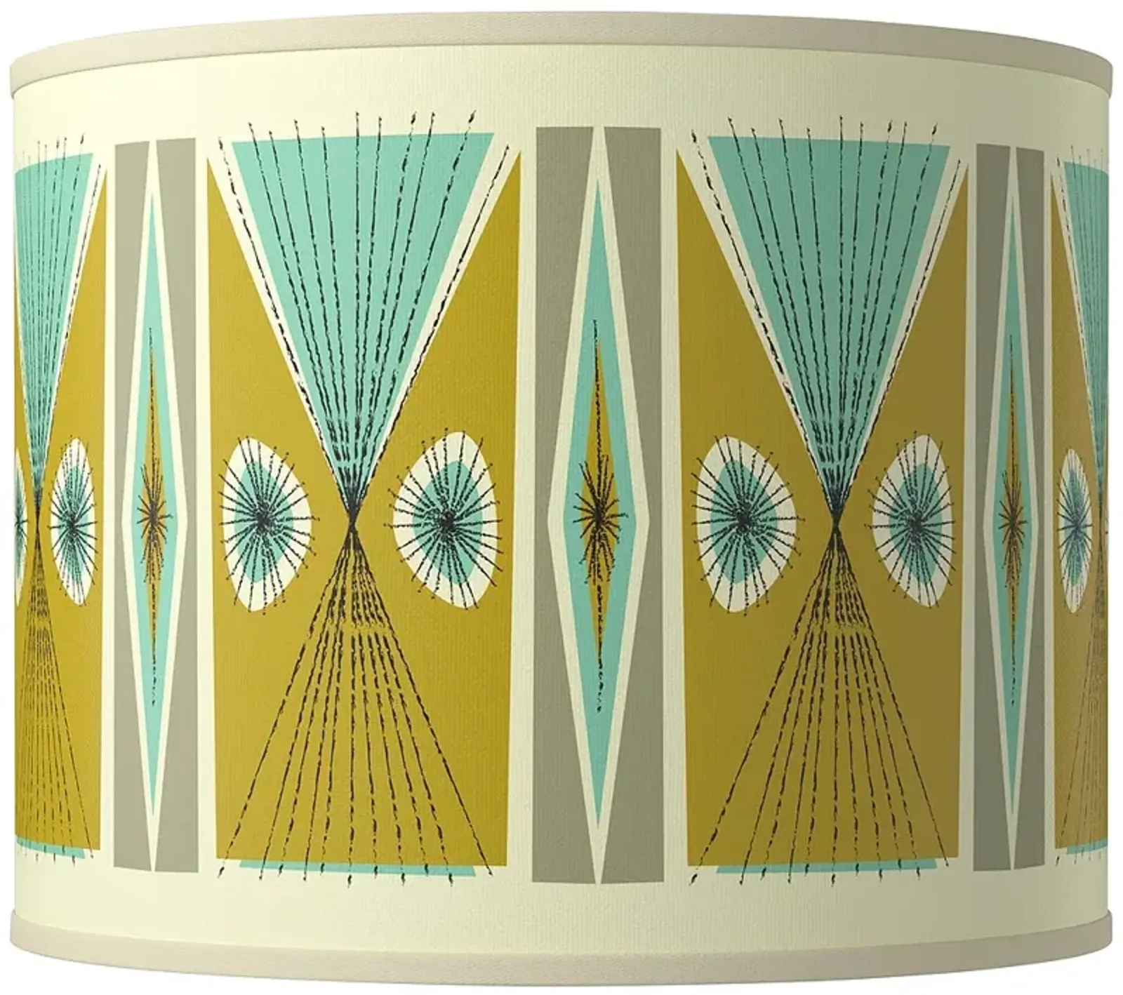 Vernaculis Iii Giclee Round Drum Lamp Shade 14x14x11 (Spider)