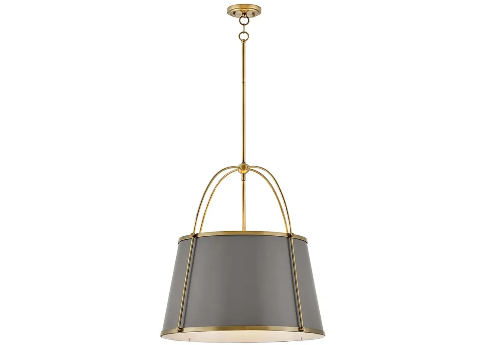 Hinkley Clarke 24 1/2" Wide Warm Brass Pendant Light