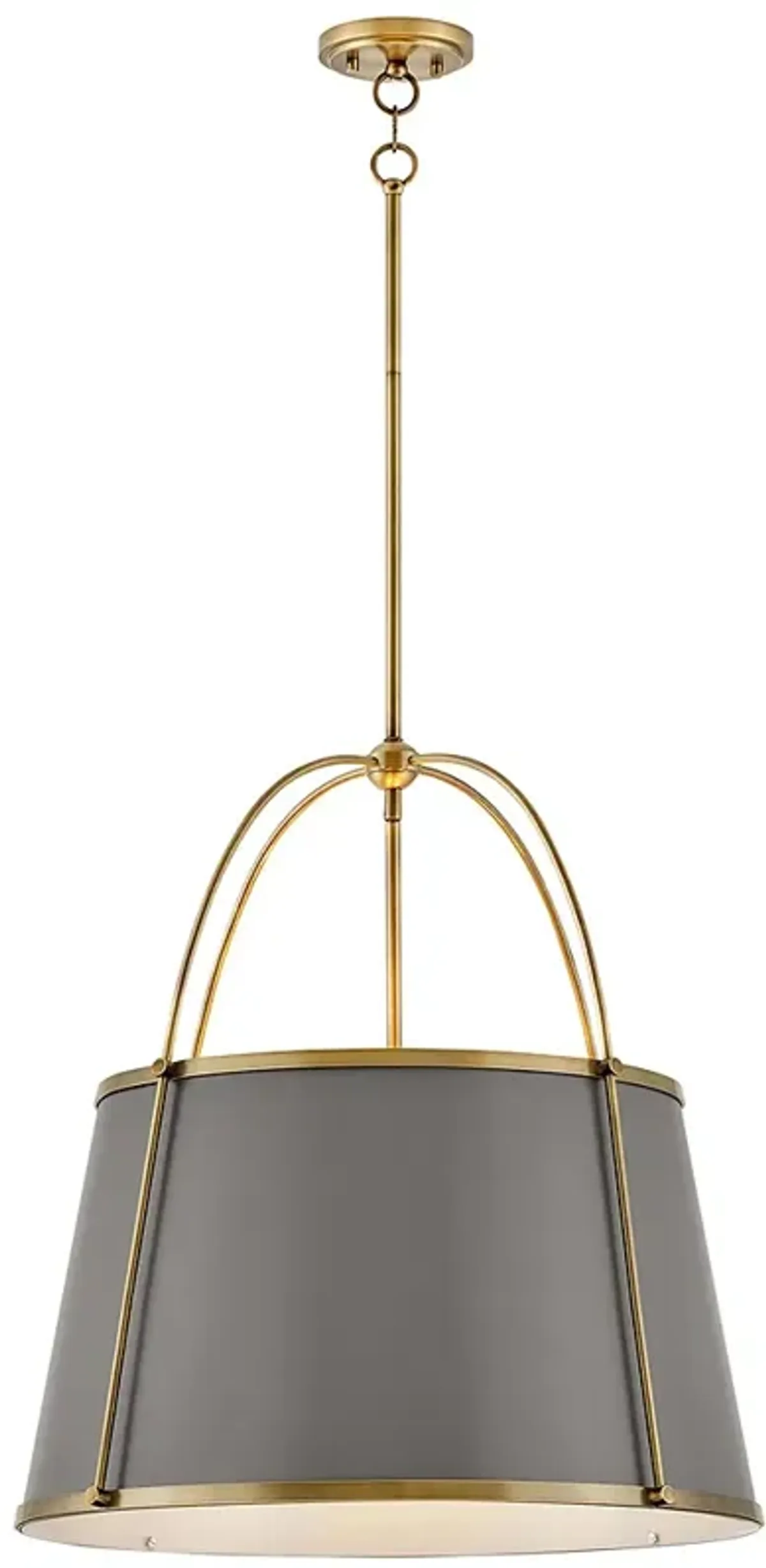 Hinkley Clarke 24 1/2" Wide Warm Brass Pendant Light