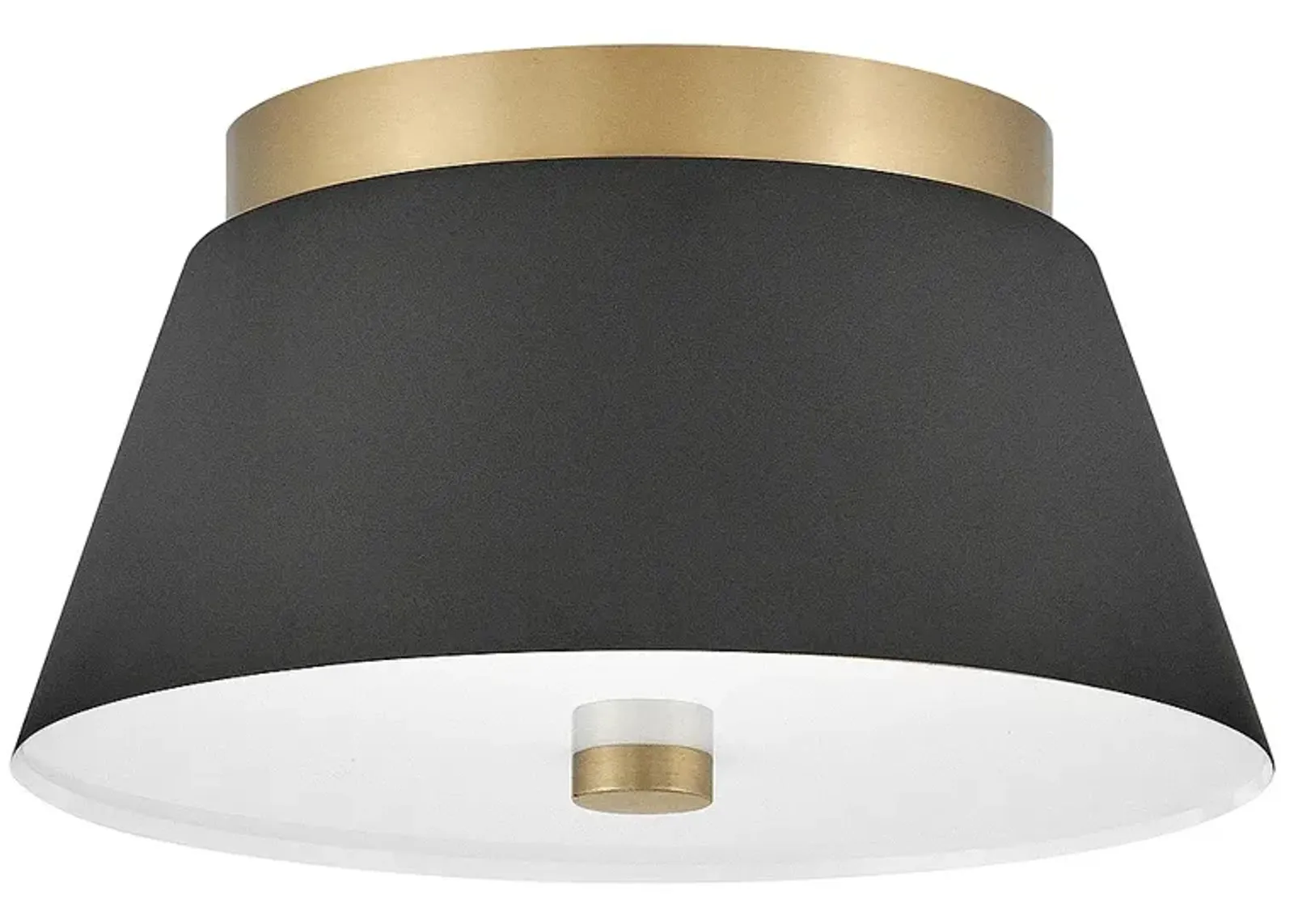 Lark Tess Foyer Small Flush Mount Black