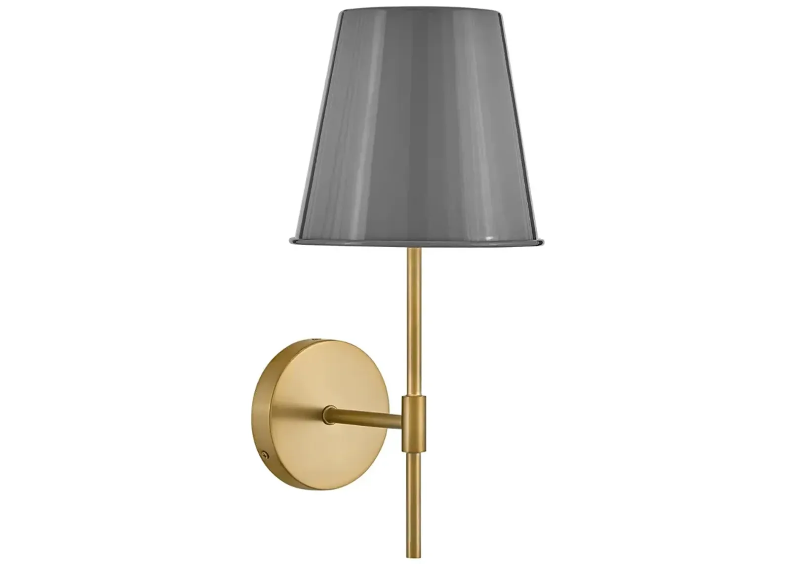 Lark Blake Sconce Medium Single Light Sconce French Gray