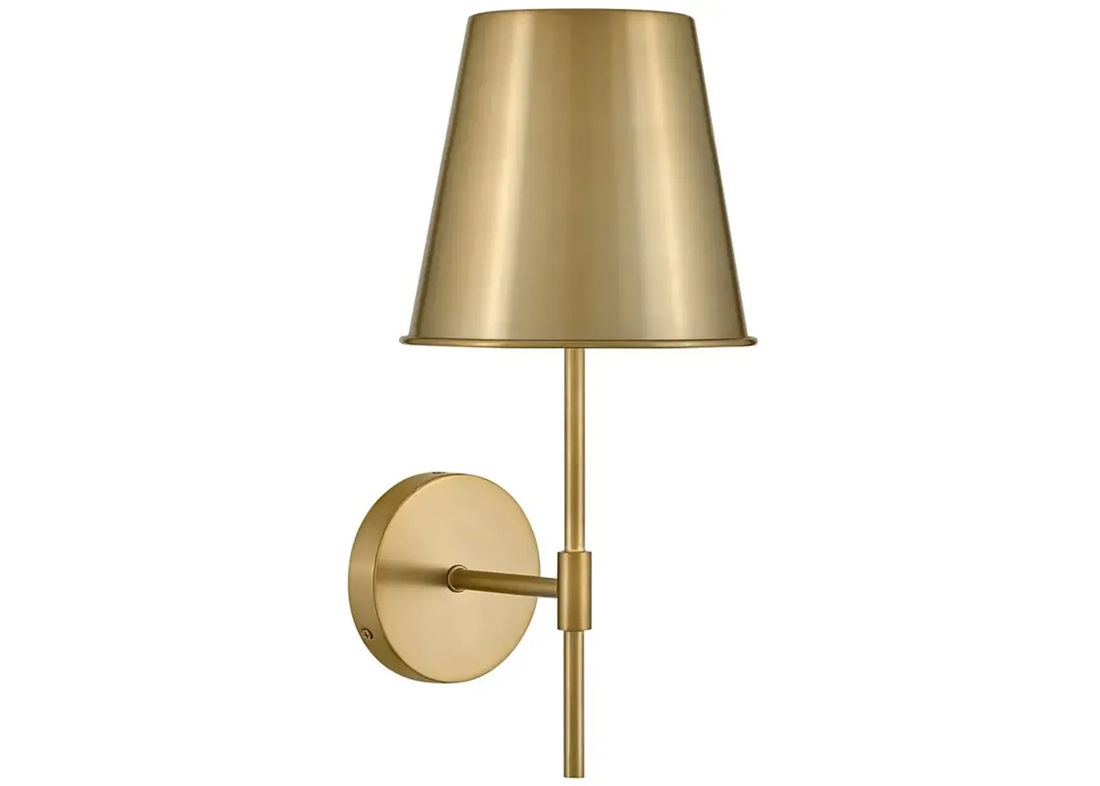 Lark Blake Sconce Medium Single Light Sconce Lacquered Brass