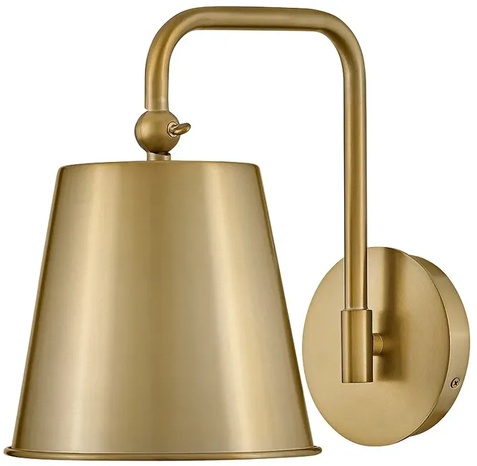 Lark Blake Sconce Medium Single Light Sconce Lacquered Brass