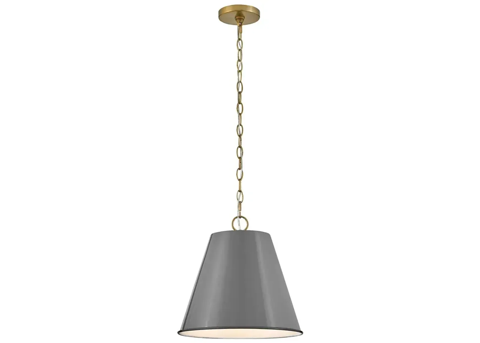 Lark Blake Pendant Medium Pendant French Gray