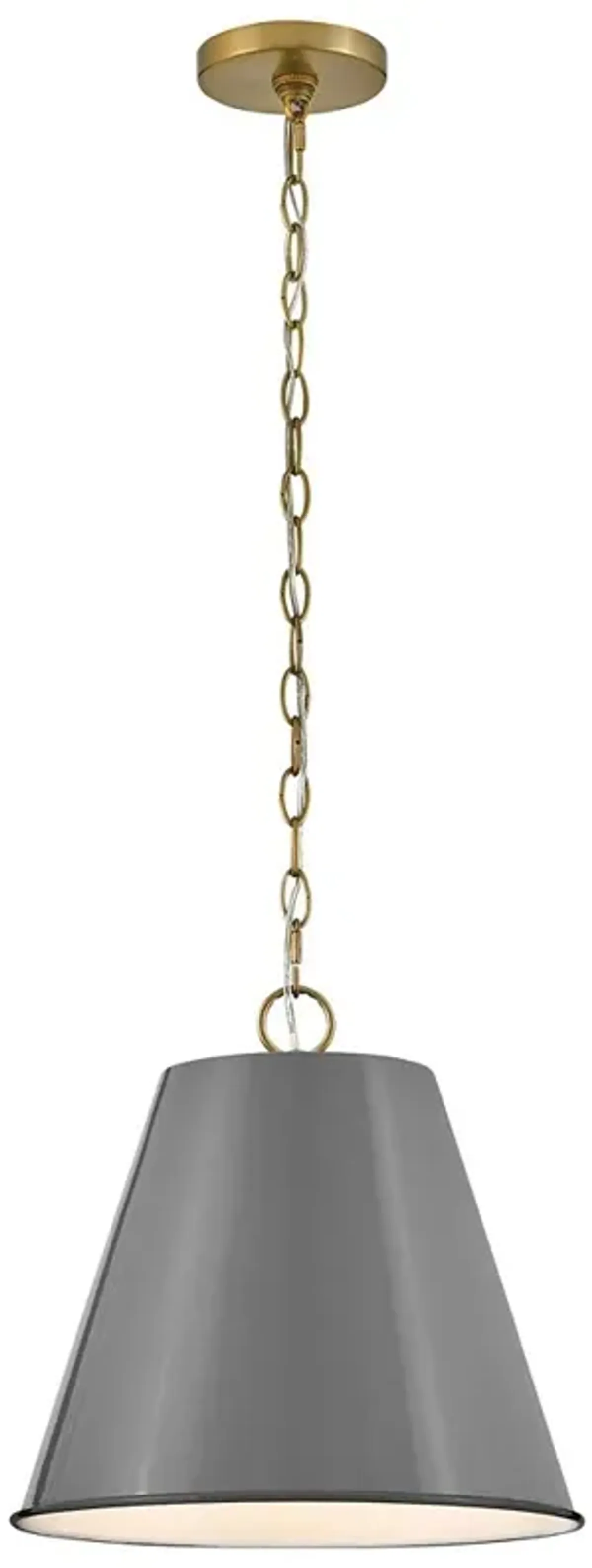 Lark Blake Pendant Medium Pendant French Gray