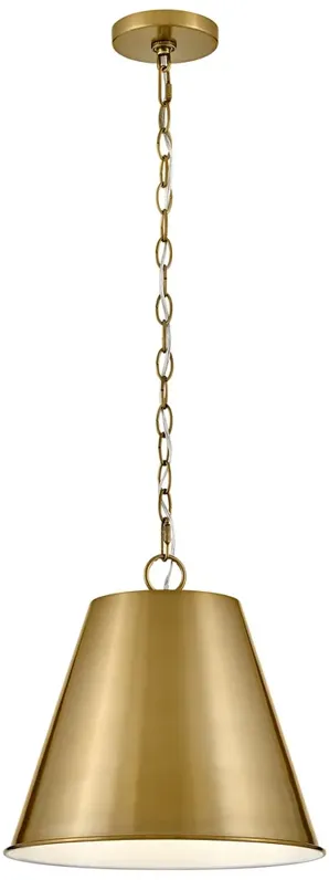 Lark Blake Pendant Medium Pendant Lacquered Brass