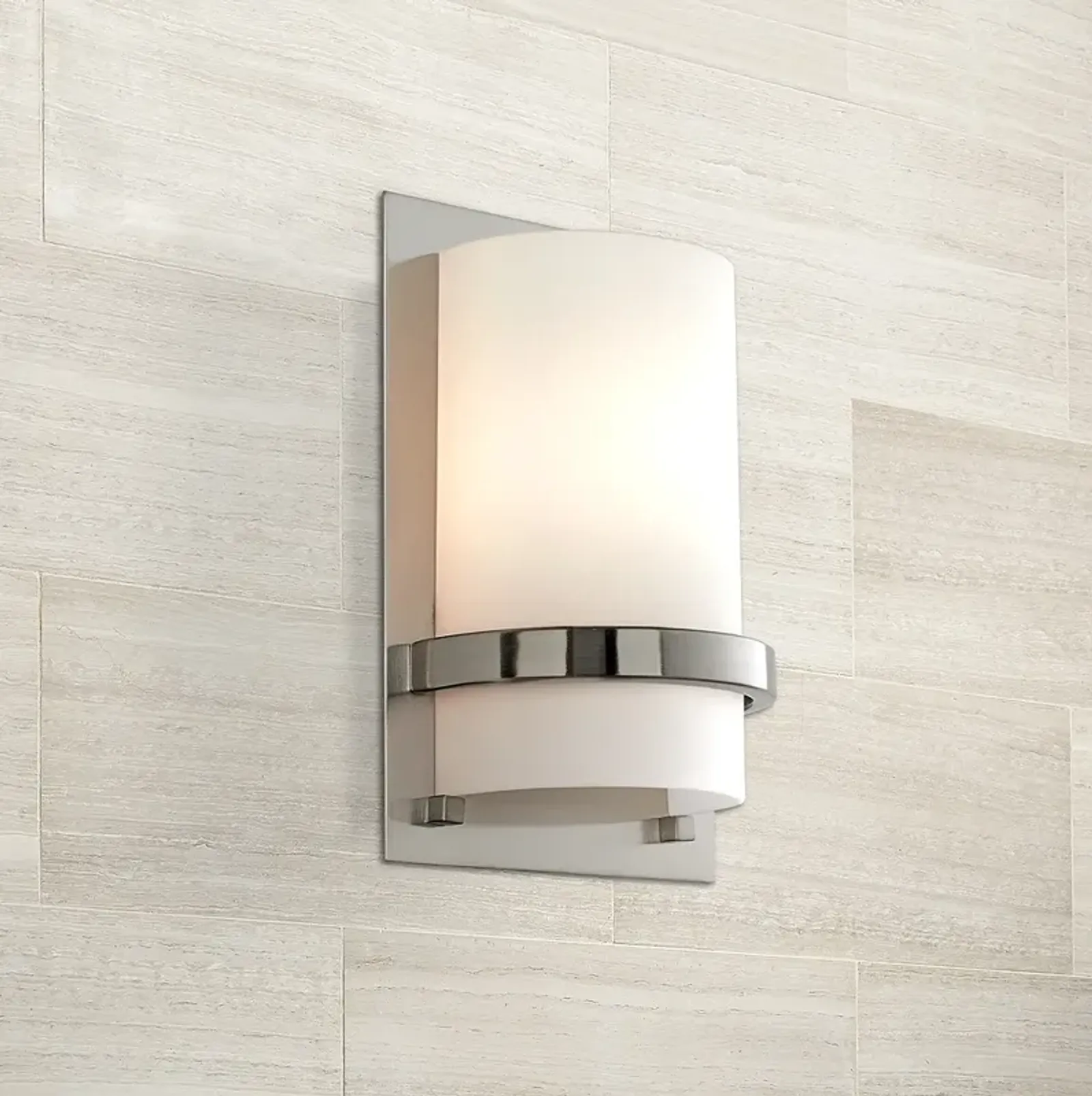 Minka Lavery Contemporary 10"H Brushed Nickel Wall Sconce