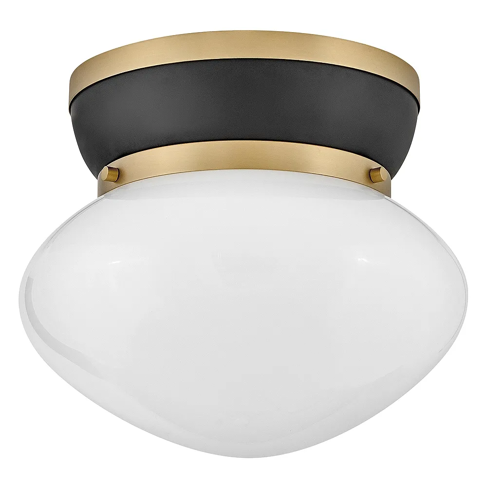 Lark Lucy Foyer Small Flush Mount Black