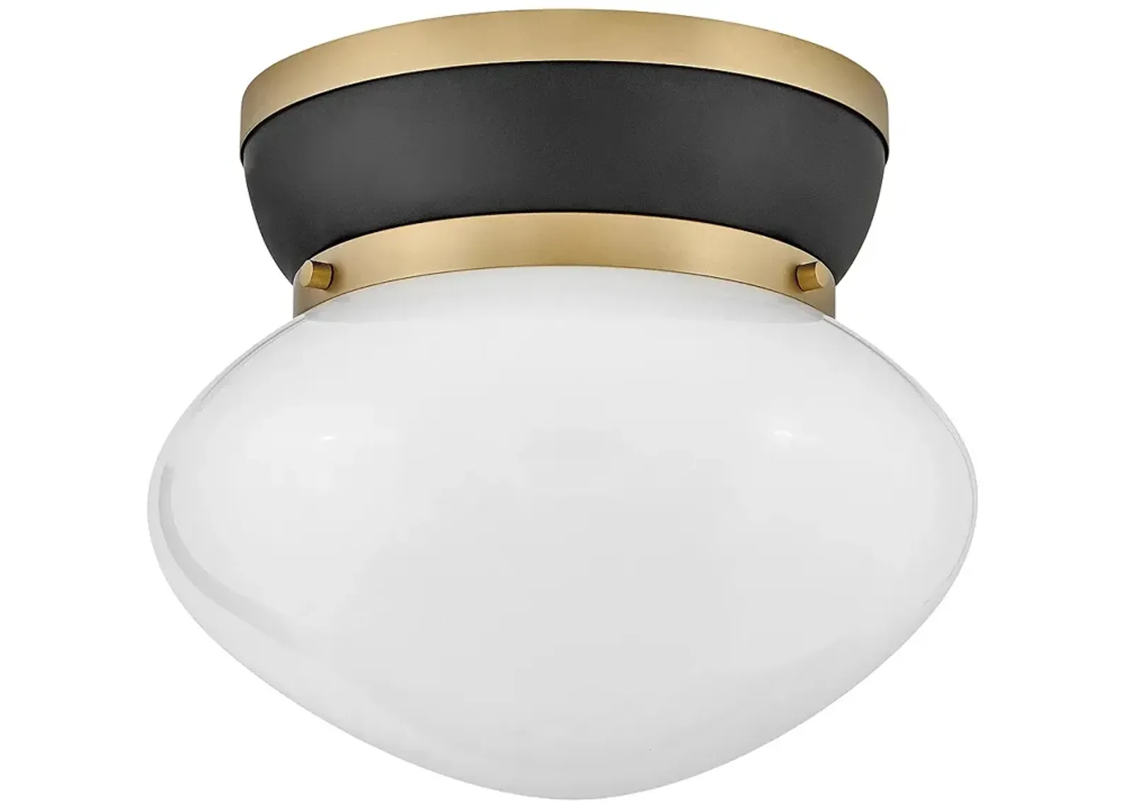 Lark Lucy Foyer Small Flush Mount Black